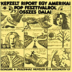 K�pzelt riport egy amerikai popfesztiv�lr�l