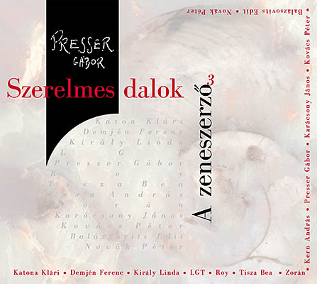 A zeneszerz�&nbsp;3&nbsp; Szerelmes dalok